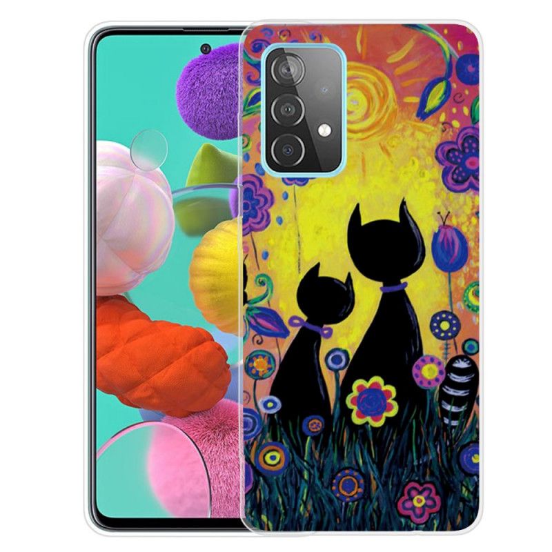 Coque Samsung Galaxy A32 5g Chat Cartoon