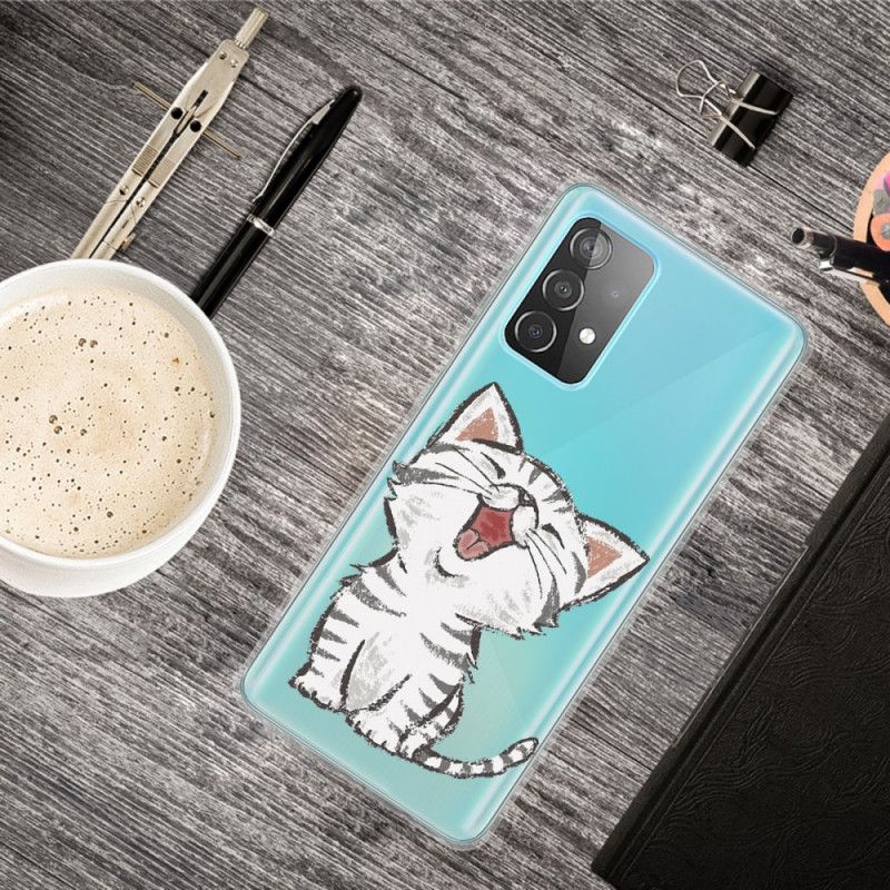 Coque Samsung Galaxy A32 5g Cute Cat