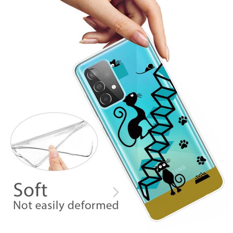 Coque Samsung Galaxy A32 5g Drôles De Chats