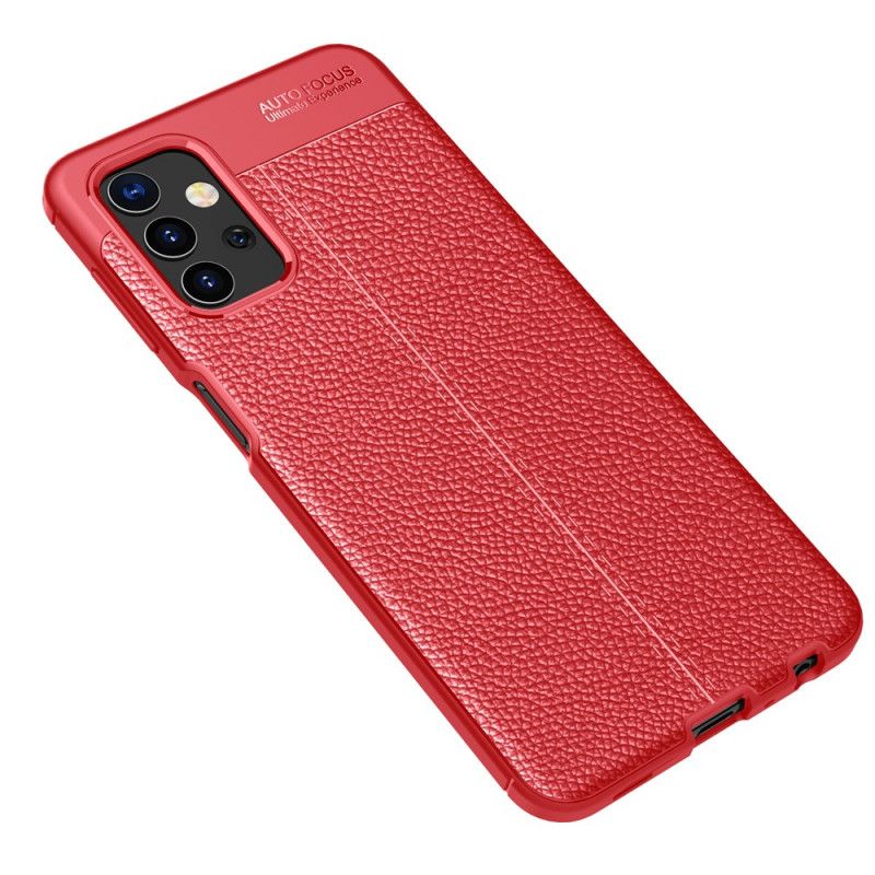 Coque Samsung Galaxy A32 5g Effet Cuir Litchi Double Line