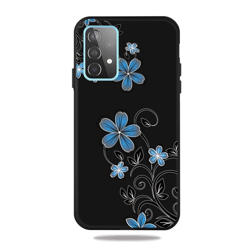 Coque Samsung Galaxy A32 5g Fleurs Bleues