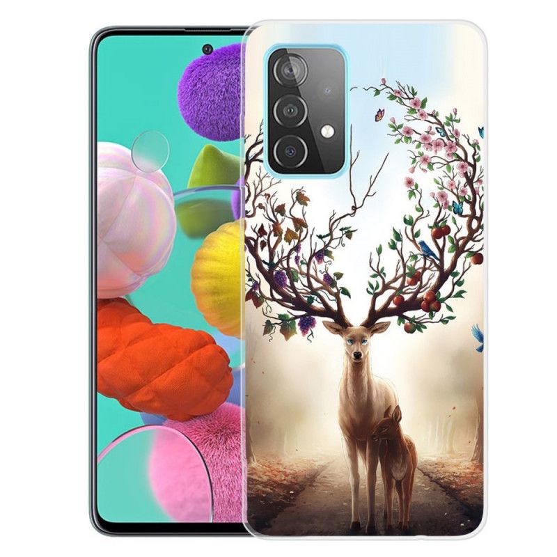 Coque Samsung Galaxy A32 5g Flexible Cerf