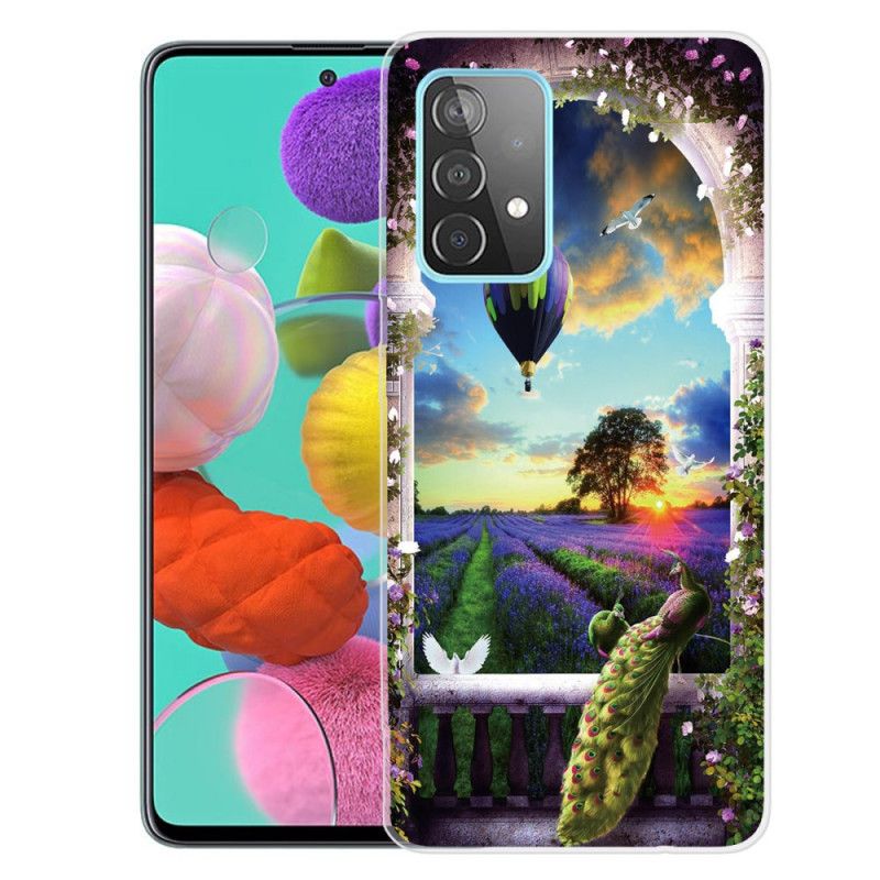 Coque Samsung Galaxy A32 5g Flexible Montgolfière