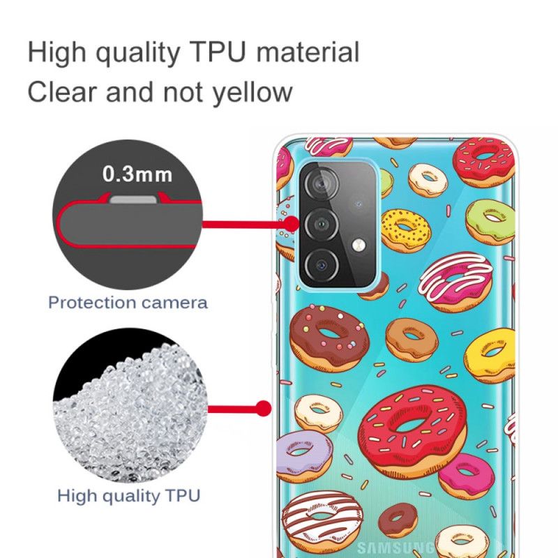 Coque Samsung Galaxy A32 5g Love Donuts