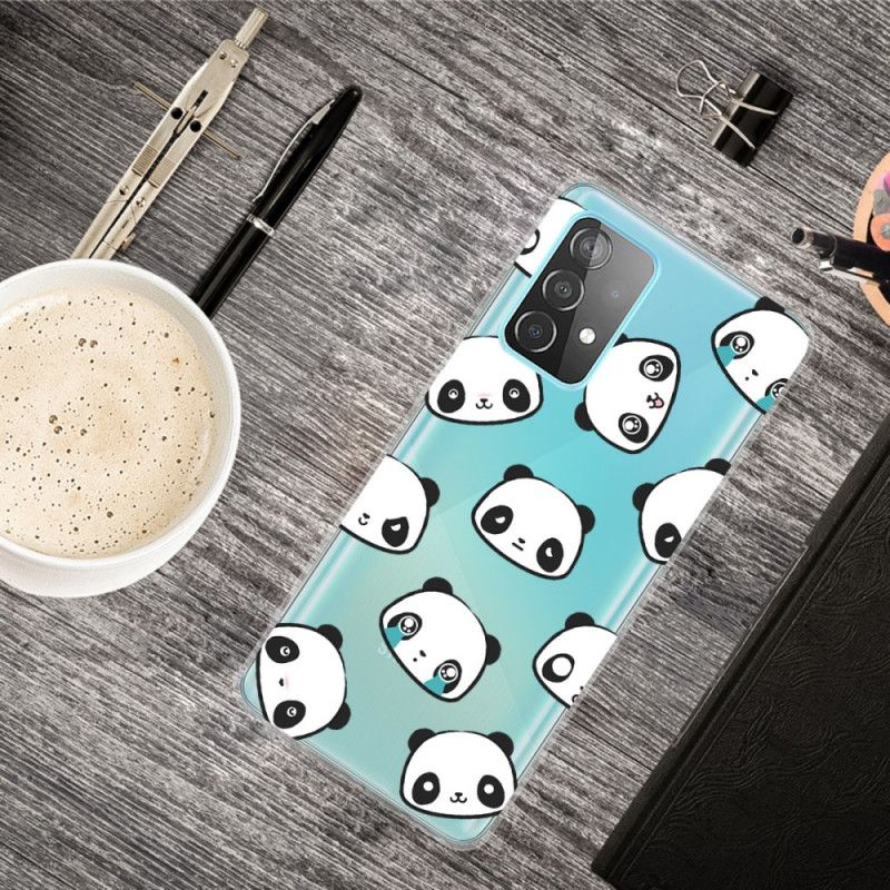 Coque Samsung Galaxy A32 5g Pandas Sentimentaux