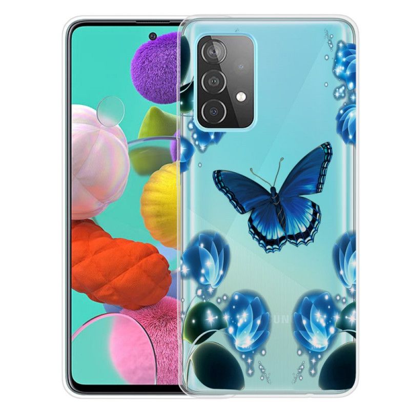 Coque Samsung Galaxy A32 5g Papillon Luxe