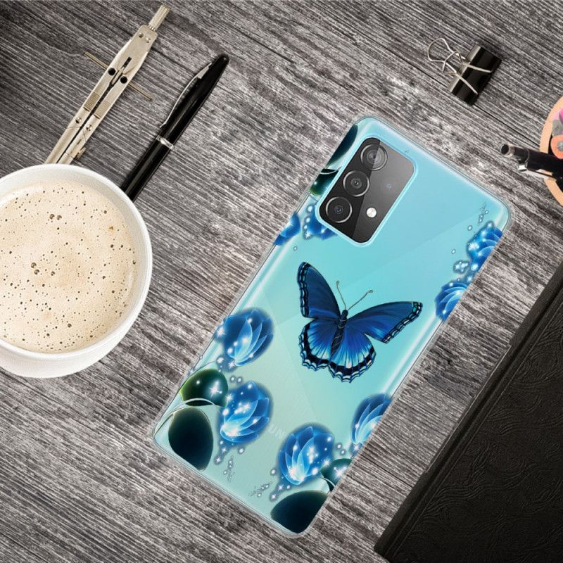 Coque Samsung Galaxy A32 5g Papillon Luxe