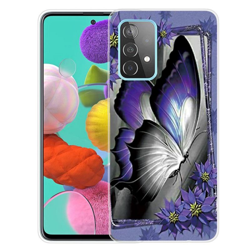 Coque Samsung Galaxy A32 5g Papillon Royal