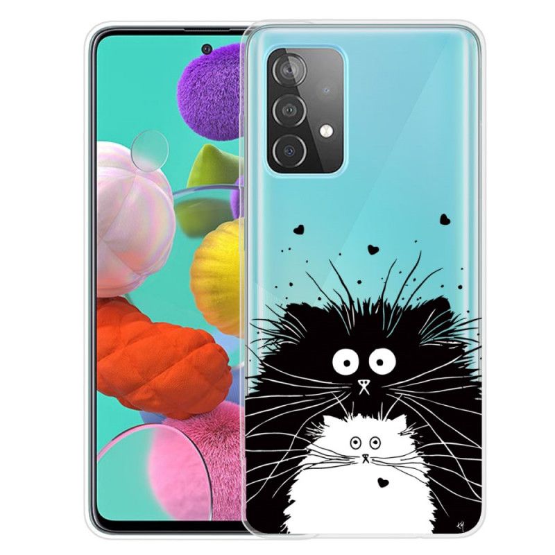 Coque Samsung Galaxy A32 5g Regarde Les Chats