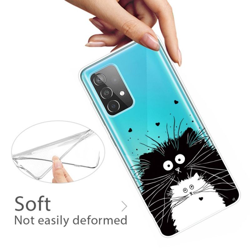 Coque Samsung Galaxy A32 5g Regarde Les Chats