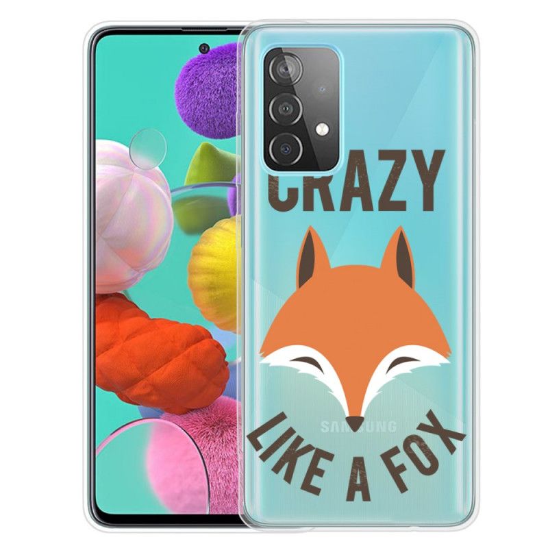 Coque Samsung Galaxy A32 5g Renard / Crazy Like A Fox