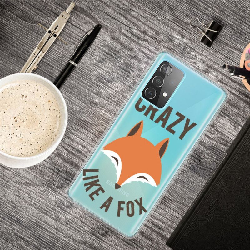 Coque Samsung Galaxy A32 5g Renard / Crazy Like A Fox