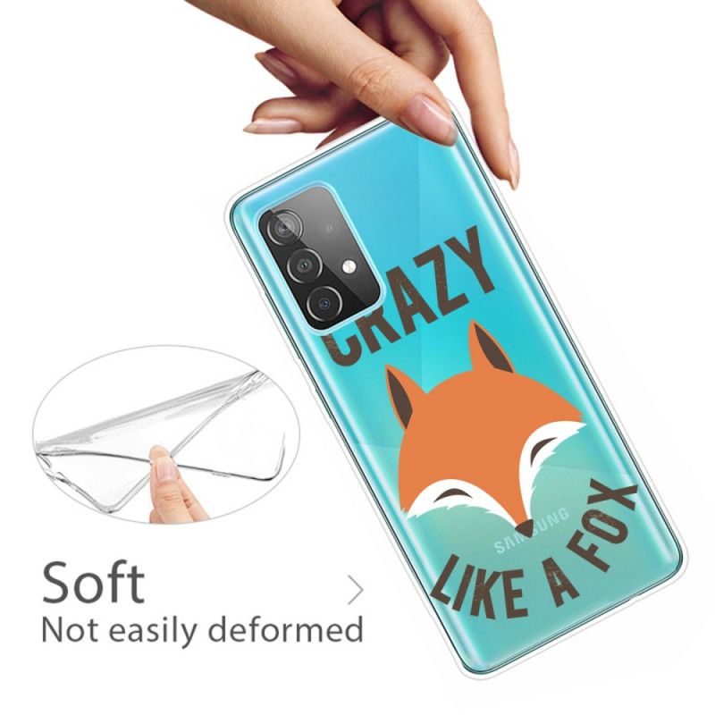 Coque Samsung Galaxy A32 5g Renard / Crazy Like A Fox