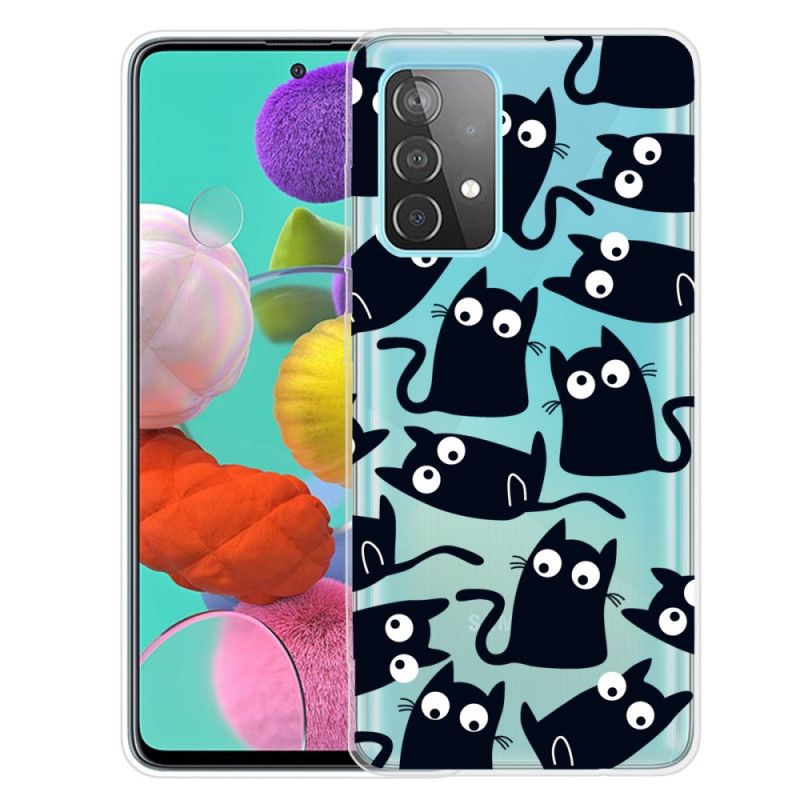 Coque Samsung Galaxy A32 5g Souris Noires