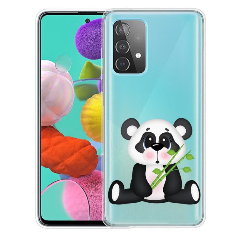 Coque Samsung Galaxy A32 5g Transparente Panda Triste