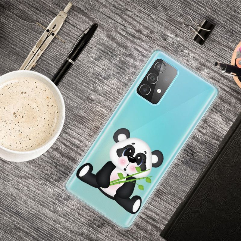 Coque Samsung Galaxy A32 5g Transparente Panda Triste