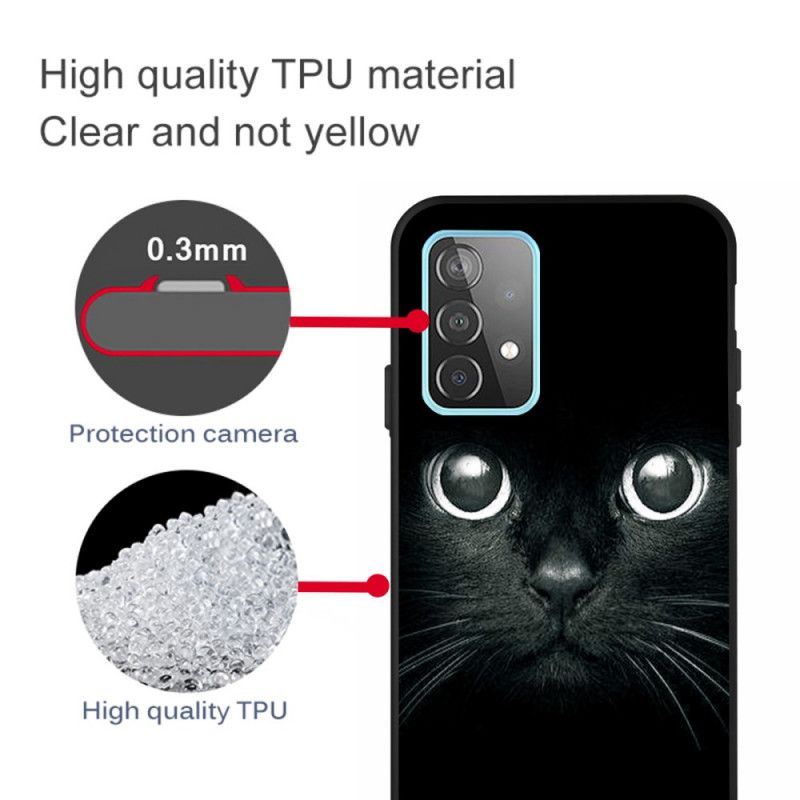 Coque Samsung Galaxy A32 5g Yeux De Chat