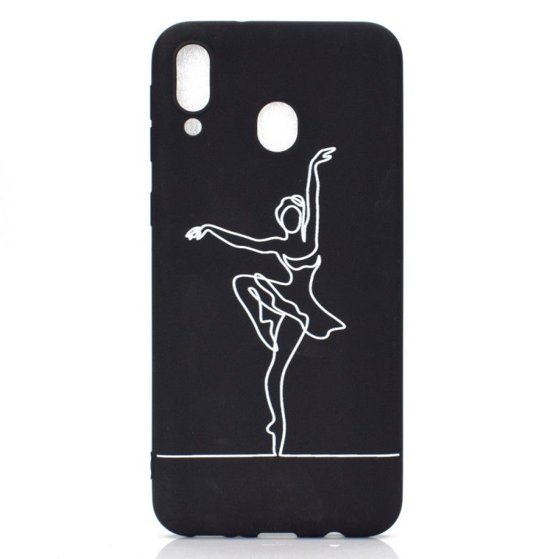 Coque Samsung Galaxy A40 Ballerine Art