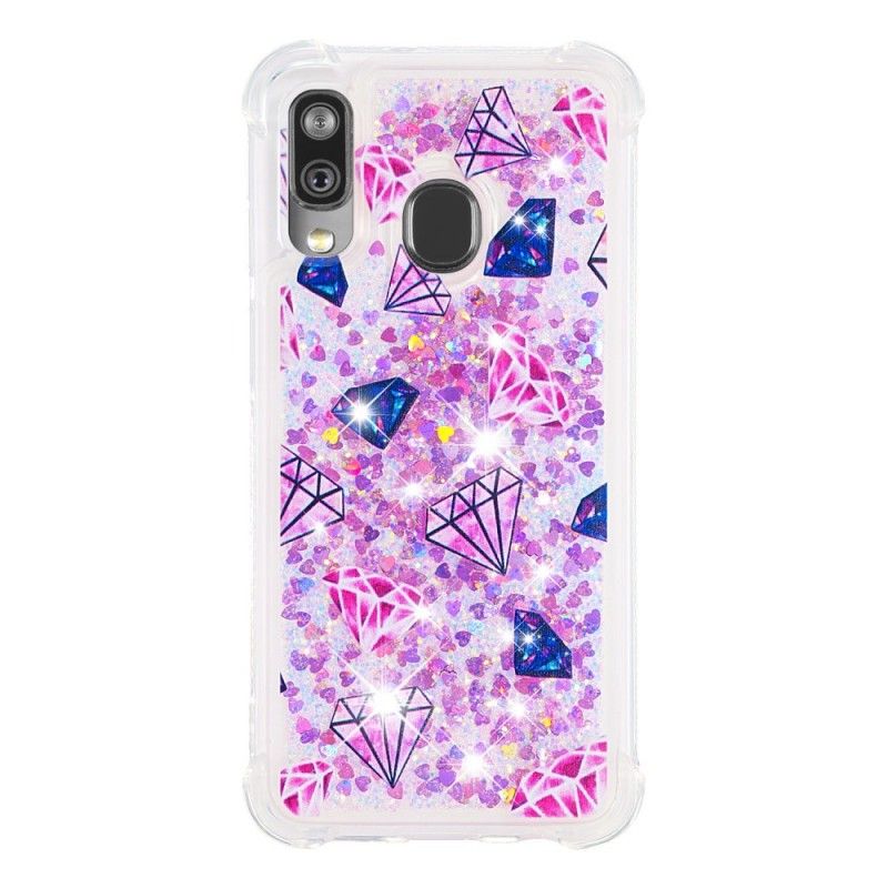 Coque Samsung Galaxy A40 Jewels Diamonds