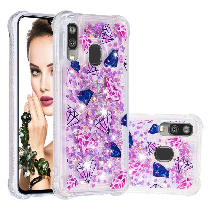 Coque Samsung Galaxy A40 Jewels Diamonds