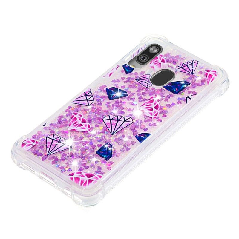 Coque Samsung Galaxy A40 Jewels Diamonds