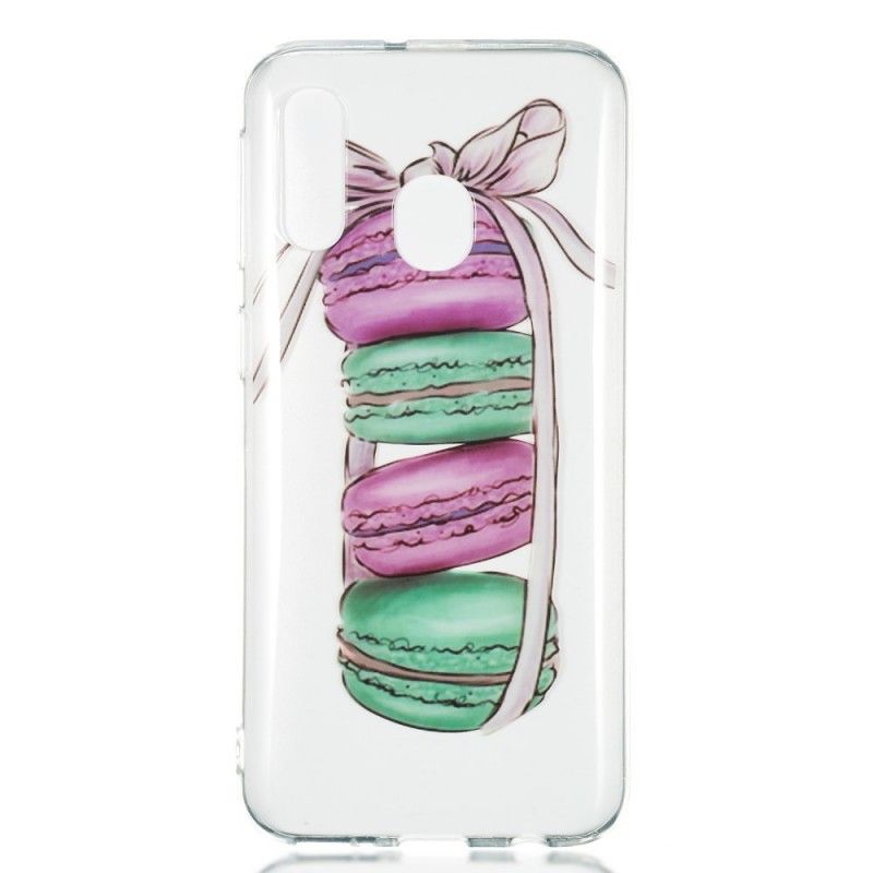 Coque Samsung Galaxy A40 Macarons Gourmands