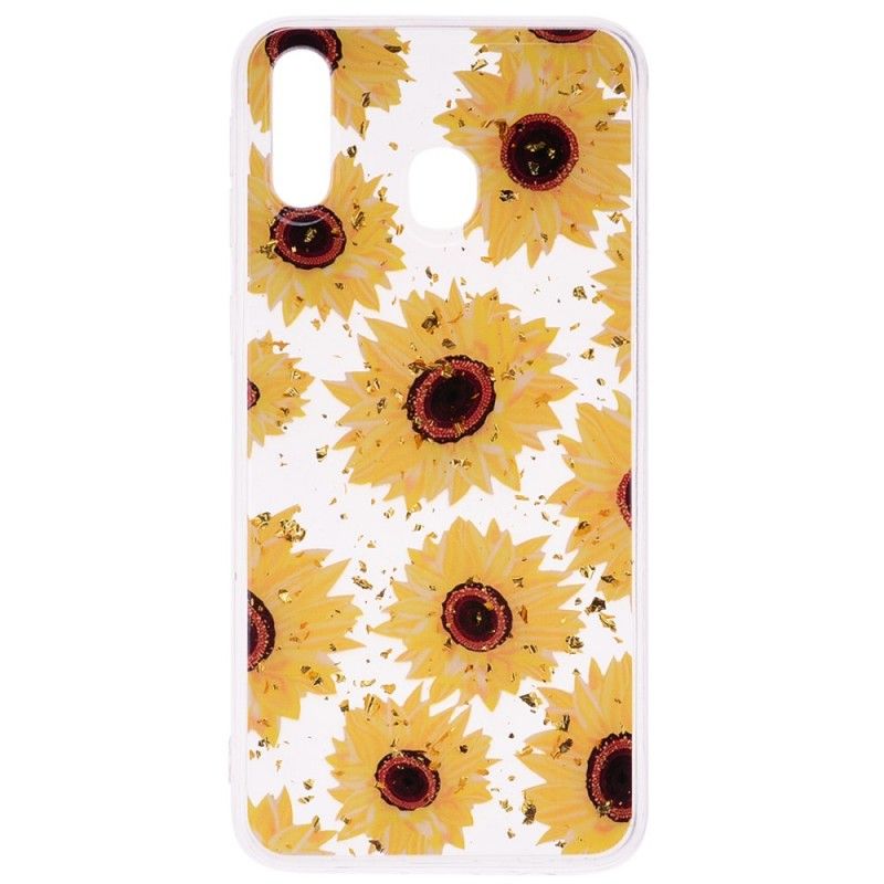 Coque Samsung Galaxy A40 Multiples Tournesols