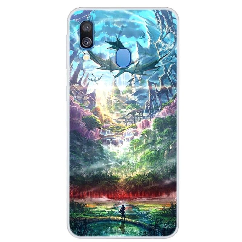 Coque Samsung Galaxy A40 Nature Paradisiaque