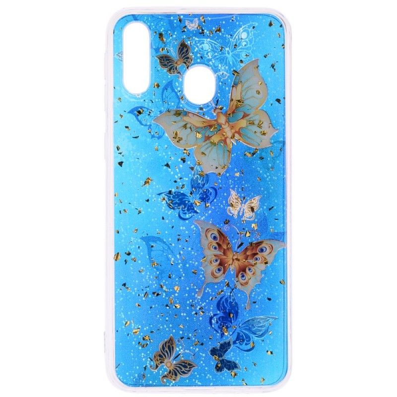 Coque Samsung Galaxy A40 Papillons De Nuit