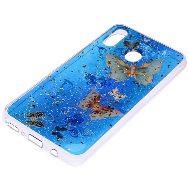 Coque Samsung Galaxy A40 Papillons De Nuit