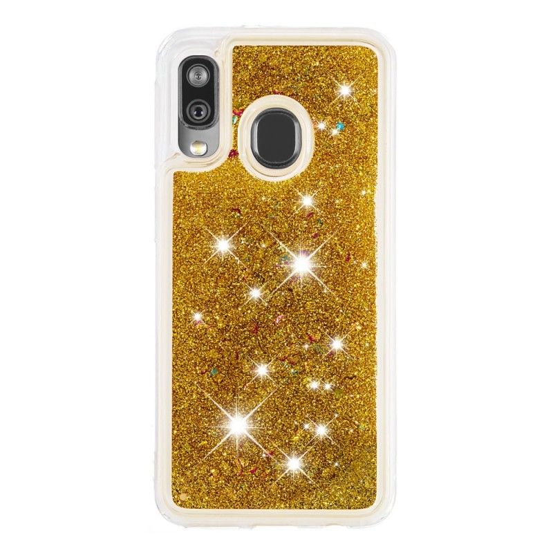 Coque Samsung Galaxy A40 Poudre De Paillettes