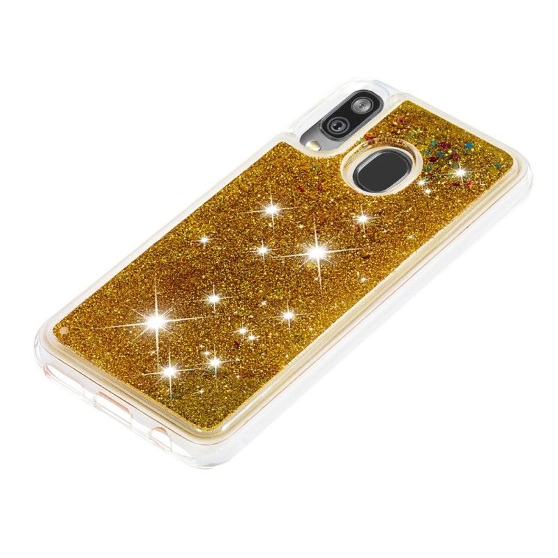 Coque Samsung Galaxy A40 Poudre De Paillettes