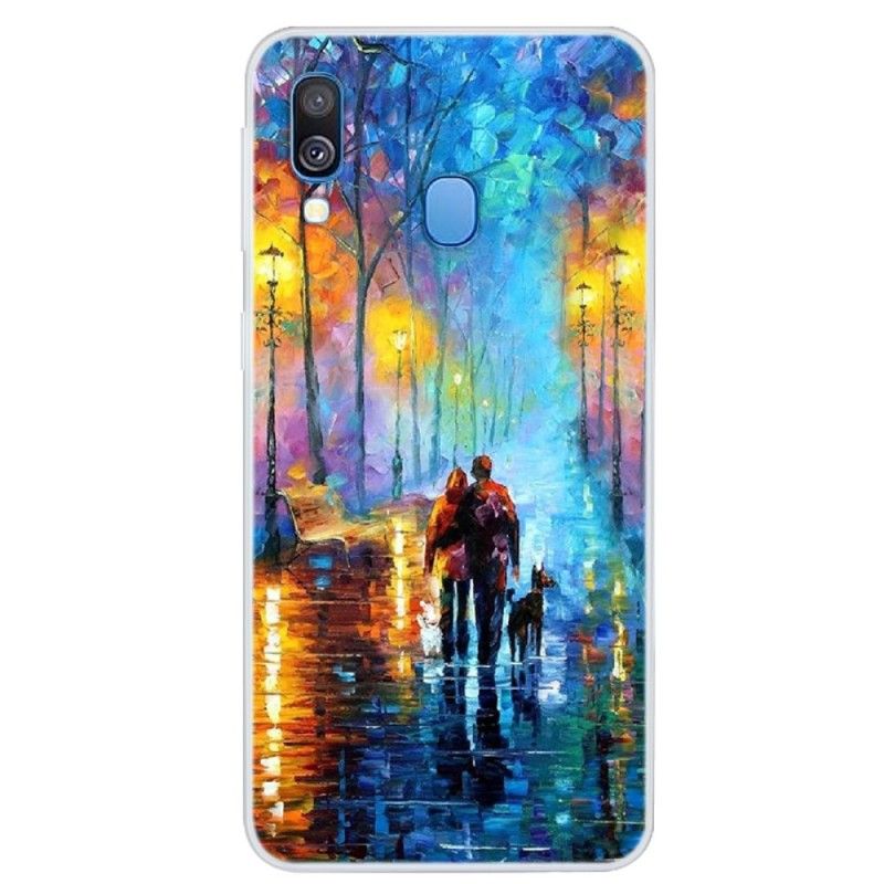 Coque Samsung Galaxy A40 Promenade En Famille