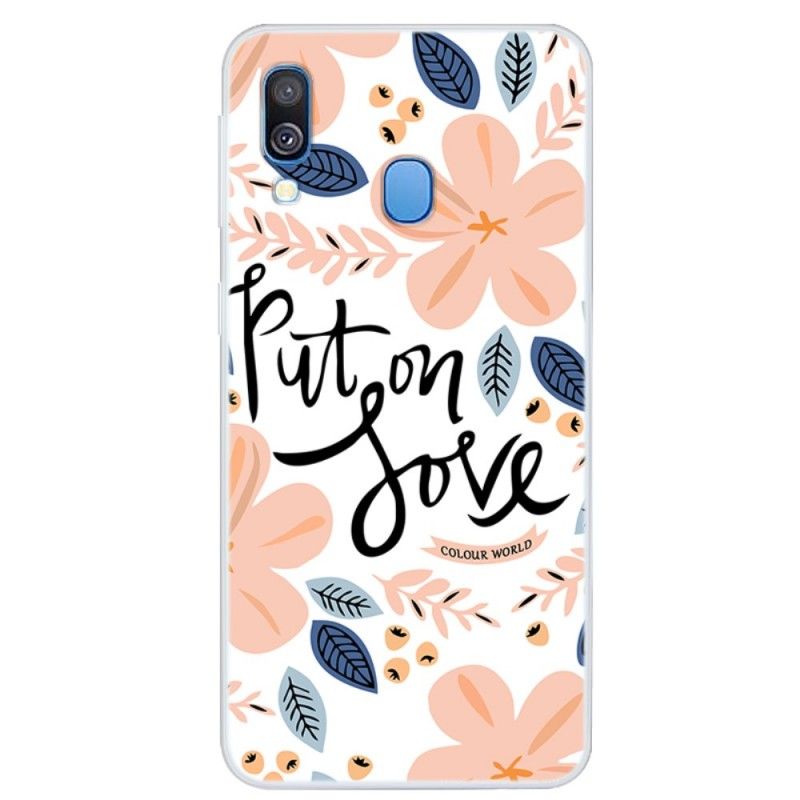 Coque Samsung Galaxy A40 Put On Love