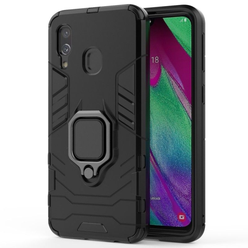 Coque Samsung Galaxy A40 Ring Résistante