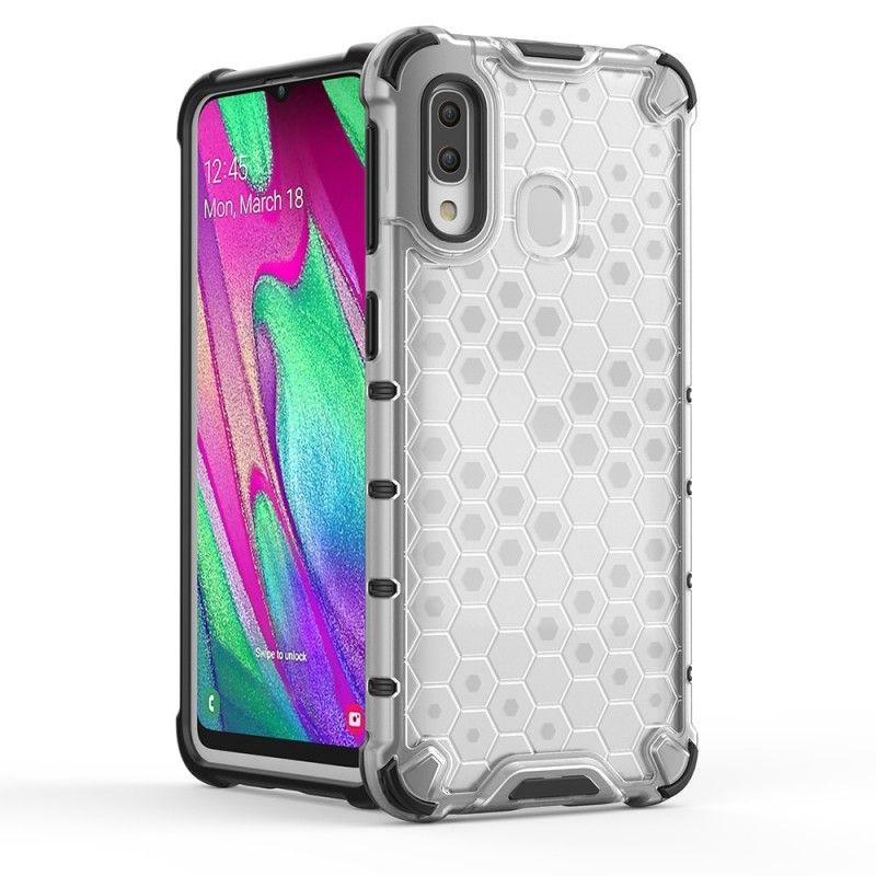 Coque Samsung Galaxy A40 Style Nid D'abeille