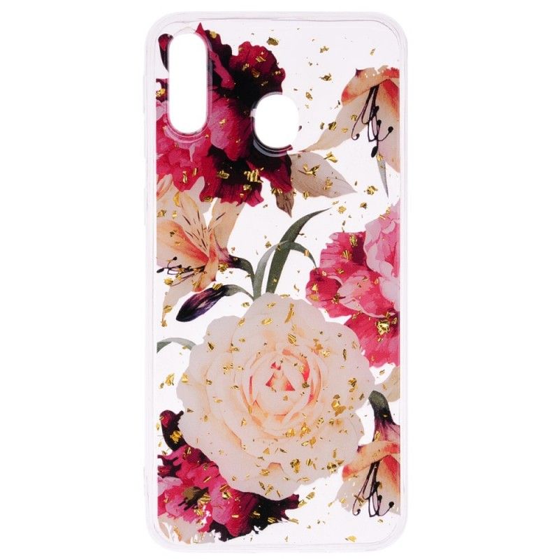 Coque Samsung Galaxy A40 Transparente Superbes Bouquets