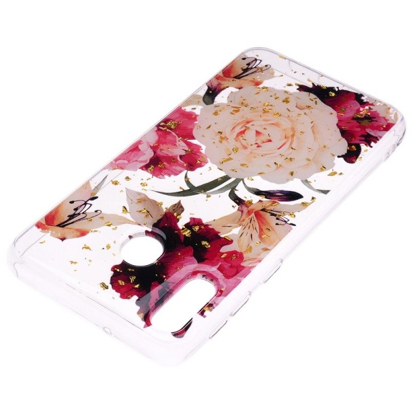 Coque Samsung Galaxy A40 Transparente Superbes Bouquets