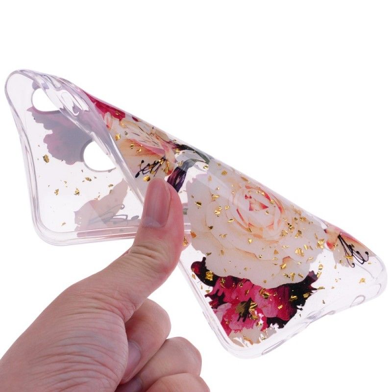 Coque Samsung Galaxy A40 Transparente Superbes Bouquets