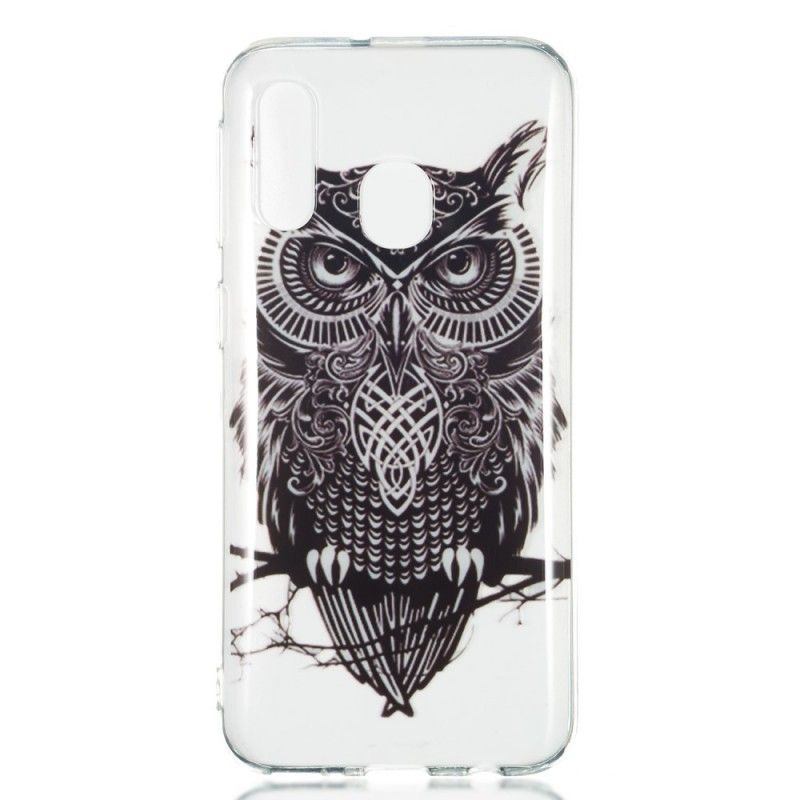 Coque Samsung Galaxy A40 Vieux Hibou