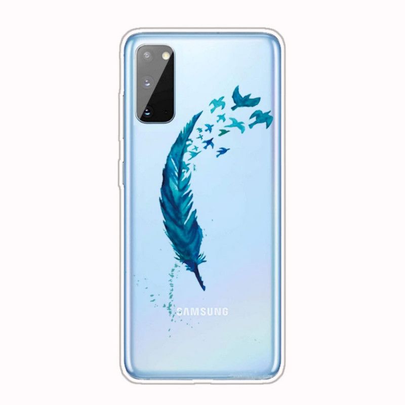 Coque Samsung Galaxy A41 Belle Plume