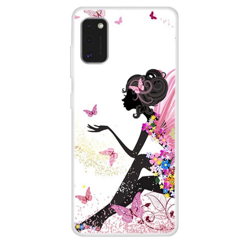 Coque Samsung Galaxy A41 Butterfly Lady
