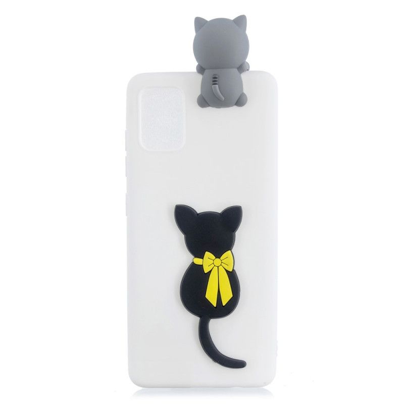 Coque Samsung Galaxy A41 Charmante Chatte 3d