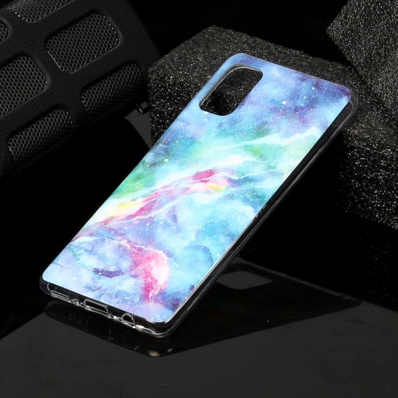 Coque Samsung Galaxy A41 Déclinaison Marbre