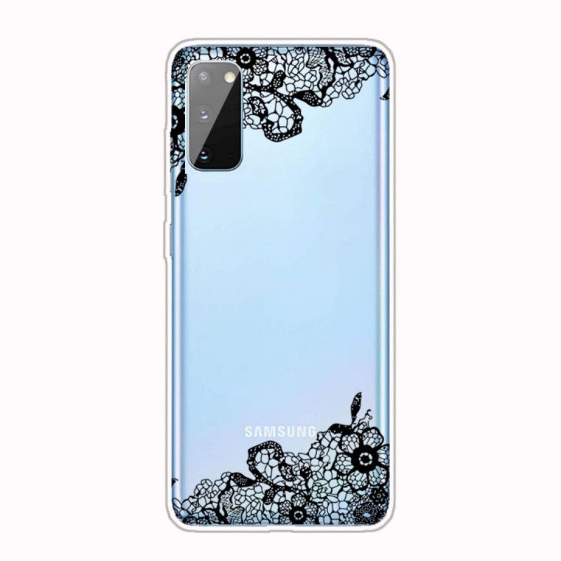 Coque Samsung Galaxy A41 Dentelle Fine