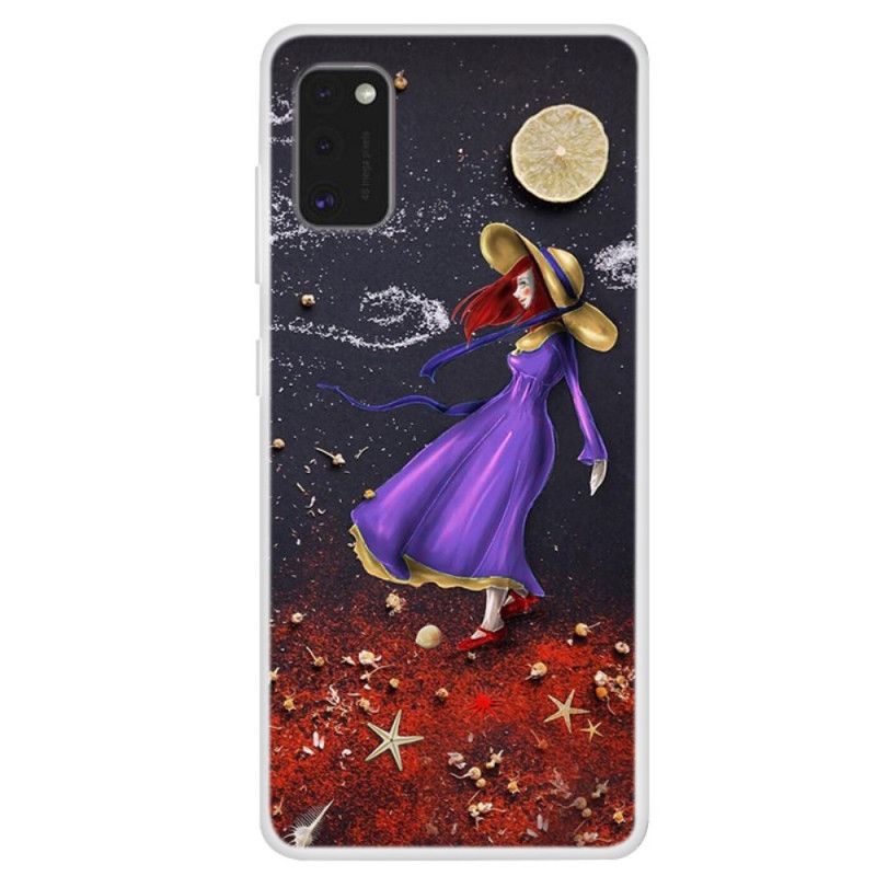 Coque Samsung Galaxy A41 Femme À La Mer