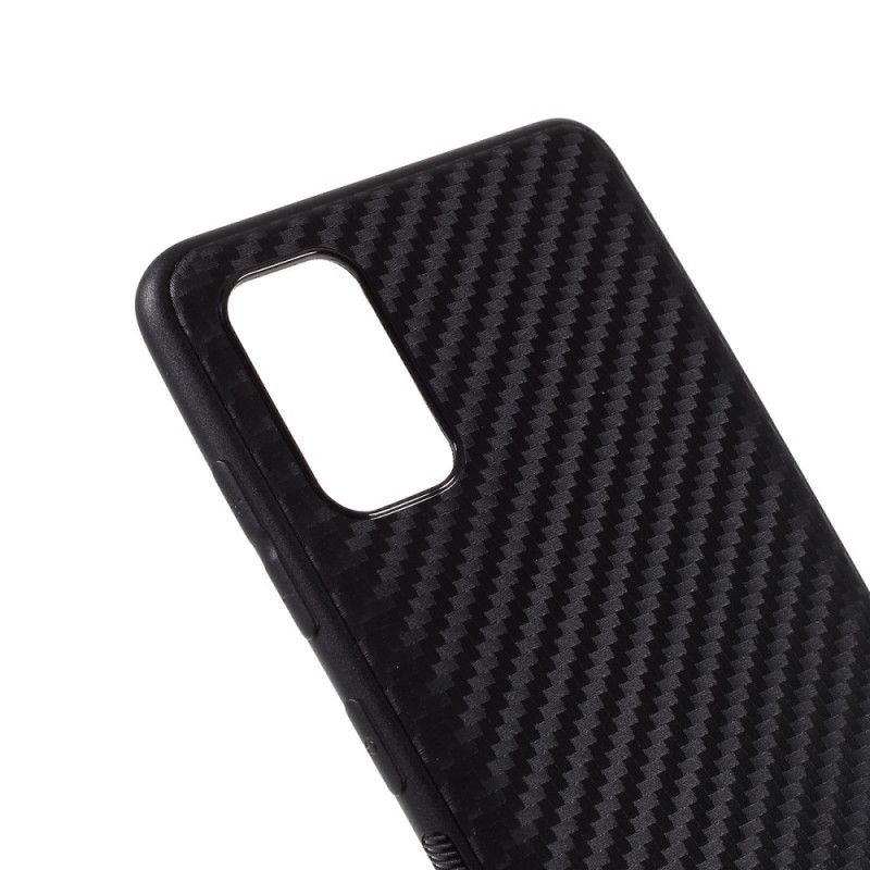 Coque Samsung Galaxy A41 Fibre Carbone