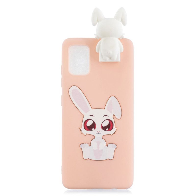 Coque Samsung Galaxy A41 Lapin 3d Support Mains Libres