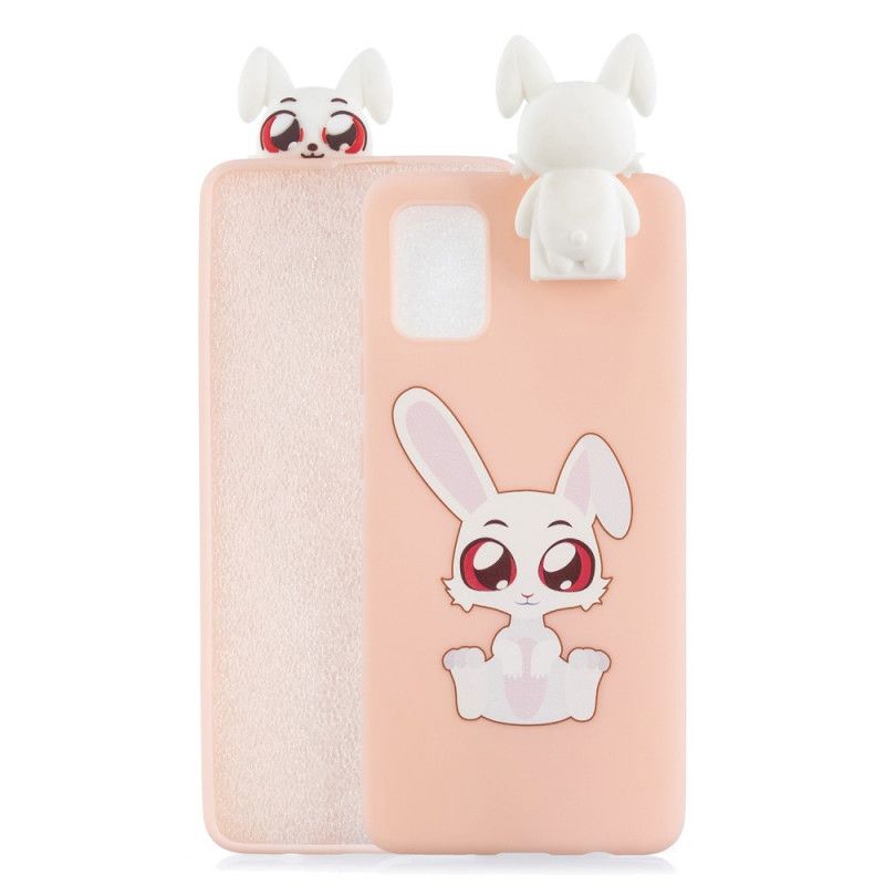 Coque Samsung Galaxy A41 Lapin 3d Support Mains Libres