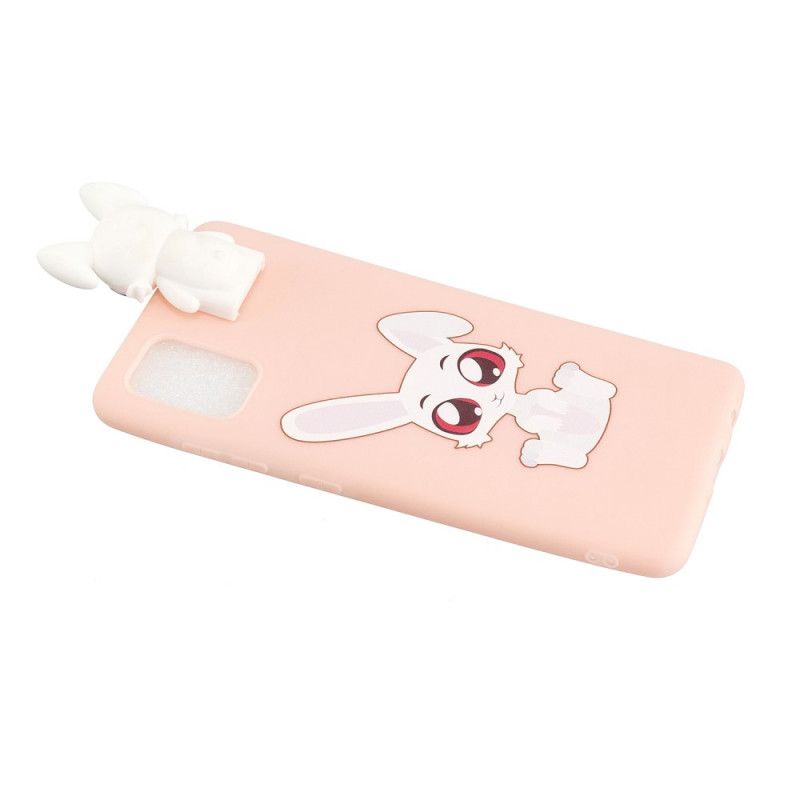 Coque Samsung Galaxy A41 Lapin 3d Support Mains Libres